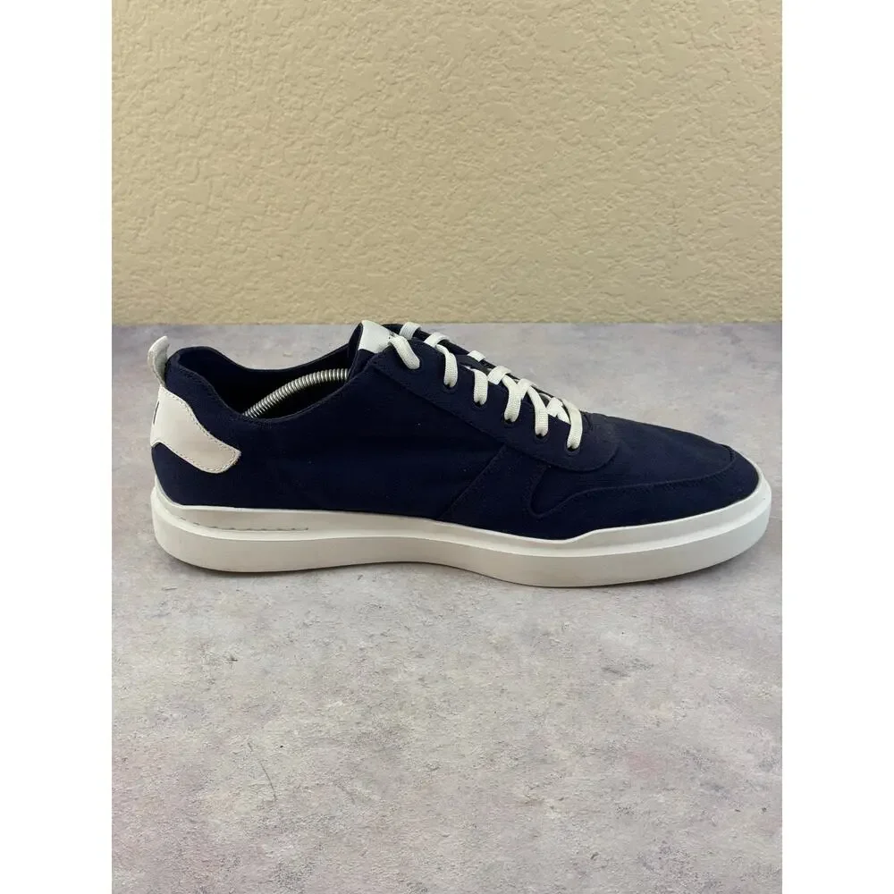 Cole Haan GrandPro Rally Marine-Blue Canvas Sneakers Shoes 13 Men C34715